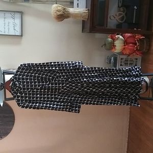 Zara printed midi dress